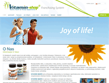 Tablet Screenshot of pl.vitamin-shop.net